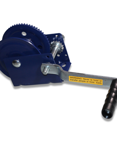 Cable winch  450kg with dual handle without ratchet